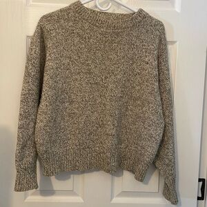 Vintage North Cape By Knut and Knut Wool Beige Oatmeal Sweater Men's Medium